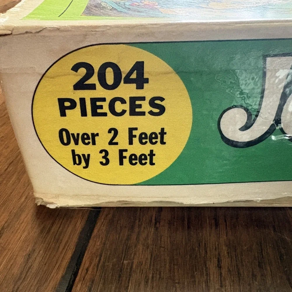 1970s Jolly Green Giant Jigsaw Puzzle 204 Pieces 2x3 Ft